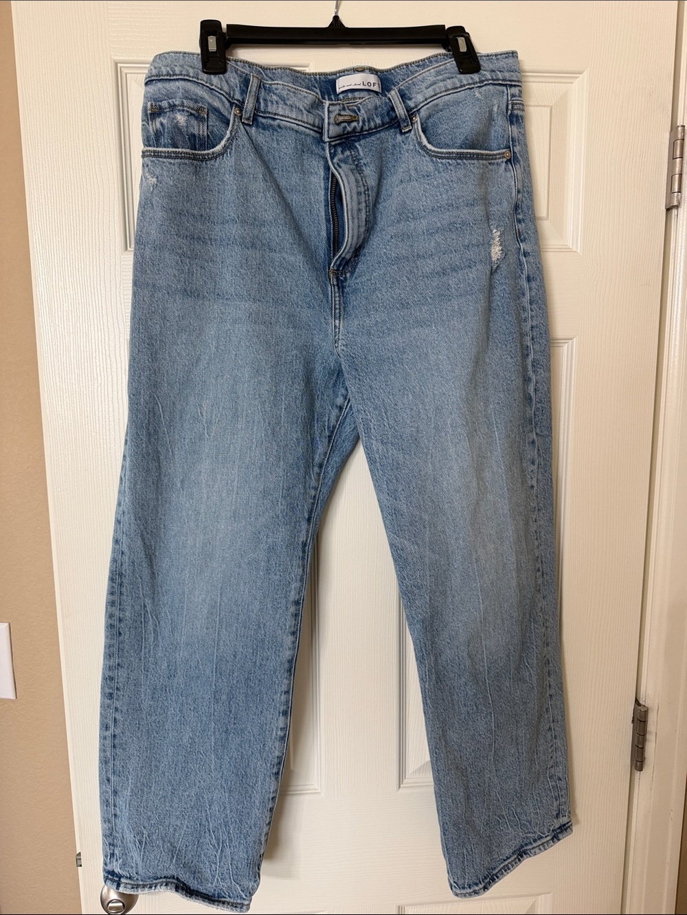 Loft The Straight Light Blue Jeans